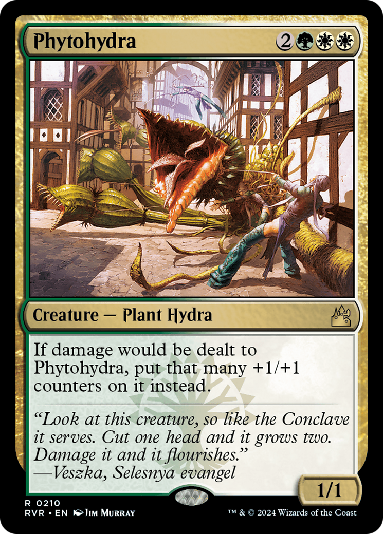 Phytohydra (210) Foil - Ravnica Remastered