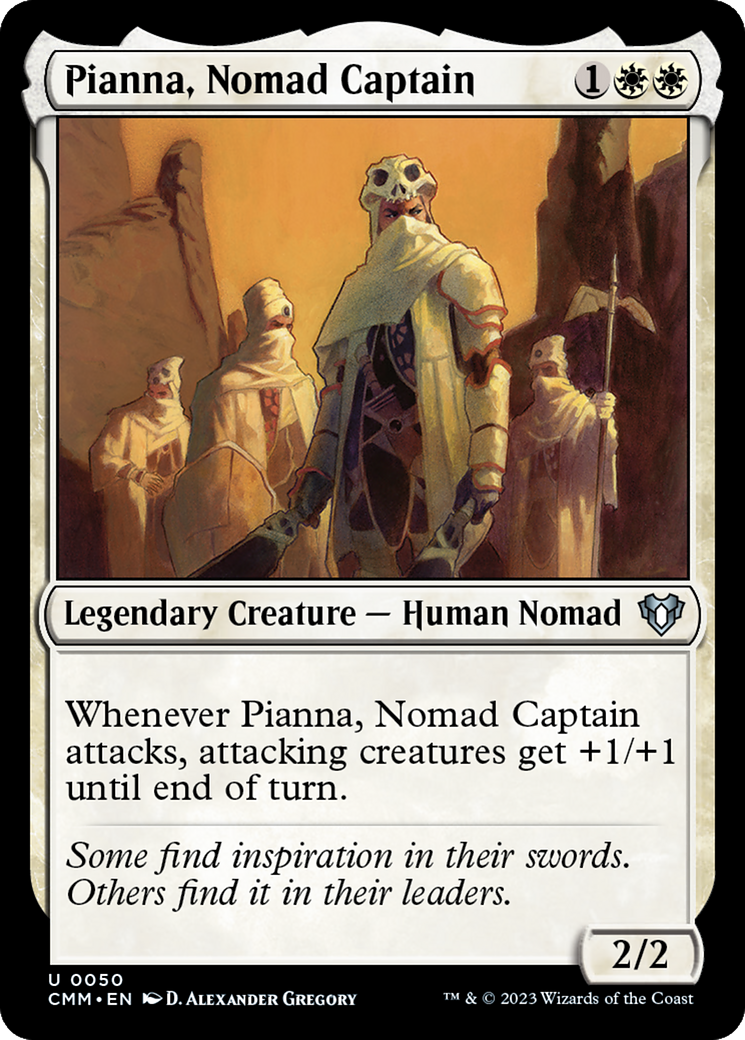 Pianna, Nomad Captain (050) - Commander Masters