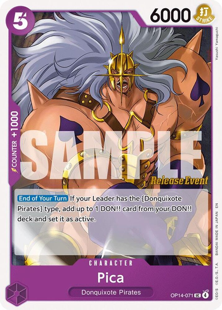 Pica (OP14-071) Release Event Cards