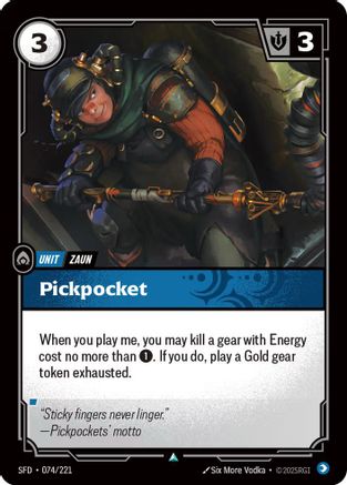 Pickpocket (074) Foil - Spiritforged