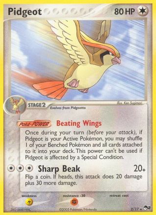 Pidgeot (2) - POP Series 2