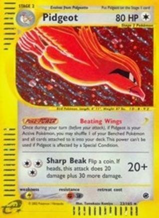 Pidgeot (23) Holofoil - Expedition