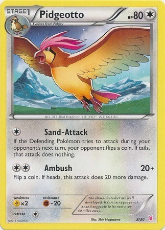 Pidgeotto (2) - Trainer Kit: Bisharp & Wigglytuff