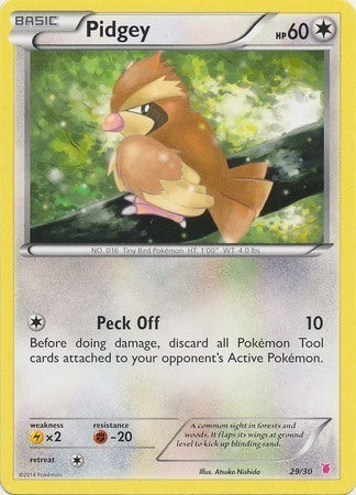 Pidgey (29) - Trainer Kit: Bisharp & Wigglytuff