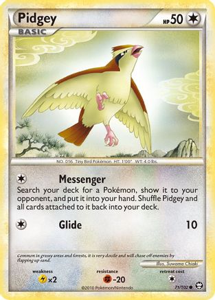 Pidgey (71) - Triumphant