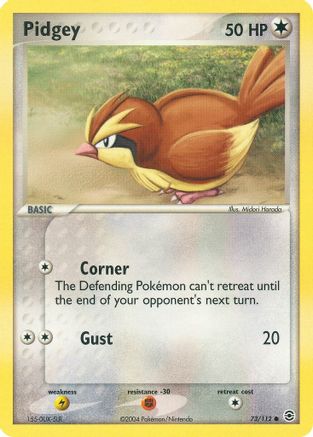 Pidgey (73) Reverse Holofoil - FireRed & LeafGreen
