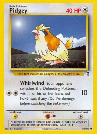 Pidgey (85) - Legendary Collection