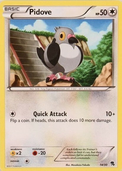 Pidove (14) - Trainer Kit: Excadrill & Zoroark