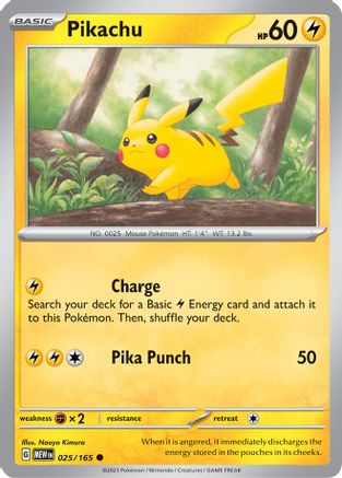 Pikachu (25) - 151