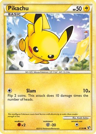 Pikachu (61) - Undaunted