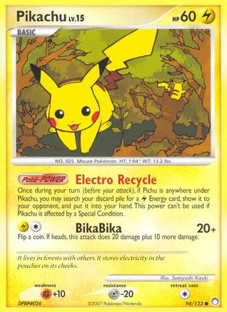 Pikachu (94) - Mysterious Treasures