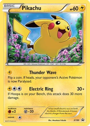 Pikachu (Collector Chest) (XY89) Holofoil - Black Star Promos