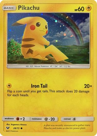 Pikachu (Cosmos Holo) (28) Holofoil - Miscellaneous Cards & Products
