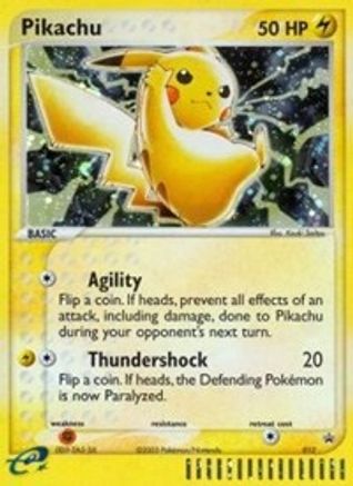 Pikachu (EX Series Collector's Tin) (12) Holofoil - Nintendo Promos
