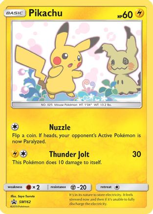 Pikachu (SM162) Holofoil - Black Star Promos