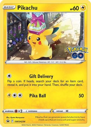 Pikachu (SWSH234) Holofoil - Black Star Promos