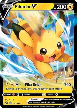 Pikachu V (SWSH285) Holofoil - Black Star Promos