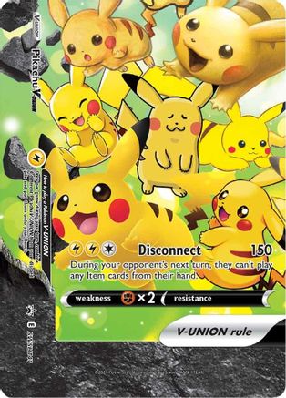 Pikachu V-Union (SWSH141) Holofoil - Black Star Promos