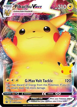 Pikachu VMAX (SWSH062) Holofoil - Black Star Promos