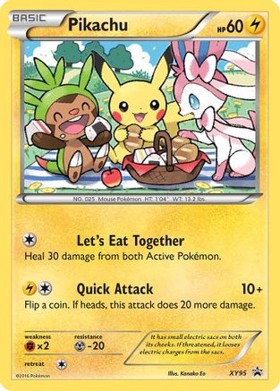 Pikachu (XY95) Holofoil - Black Star Promos