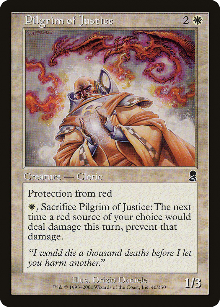 Pilgrim of Justice (040) Foil - Odyssey