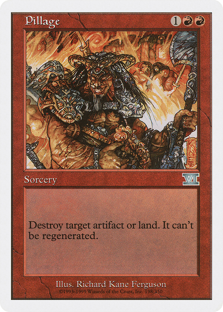 Pillage (198) - Classic Sixth Edition
