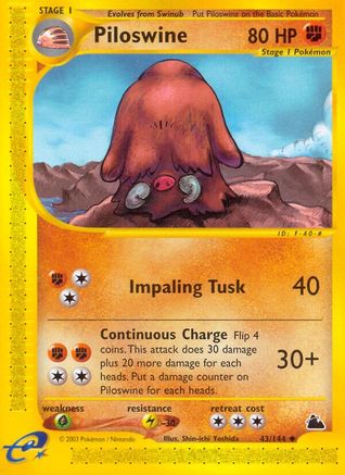 Piloswine (43) - Skyridge