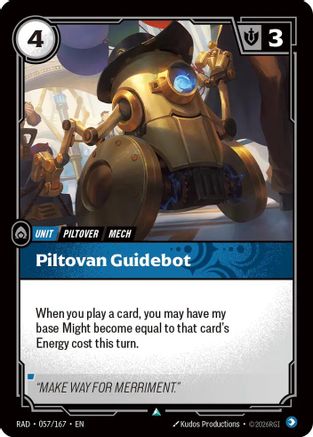 Piltovan Guidebot (057) - Radiance