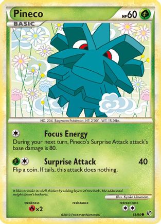 Pineco (63) Reverse Holofoil - Undaunted