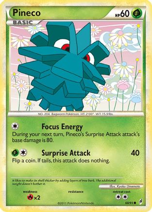 Pineco (68) Reverse Holofoil - Call of Legends