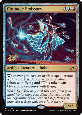 Pinnacle Emissary (Prerelease) (223) Foil - Edge of Eternities