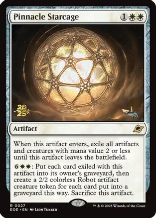 Pinnacle Starcage (Prerelease) (027) Foil - Edge of Eternities
