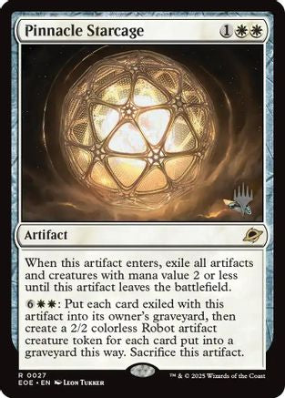 Pinnacle Starcage (Promo Pack) (027) Foil - Edge of Eternities
