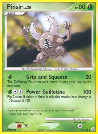 Pinsir (59) - Secret Wonders
