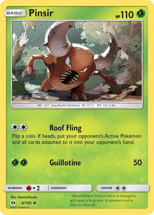 Pinsir (6) - Sun & Moon
