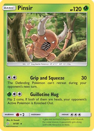 Pinsir (9) - Team Up