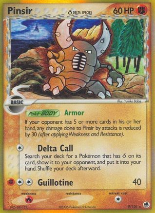 Pinsir (Delta Species) (9) Holofoil - Dragon Frontiers