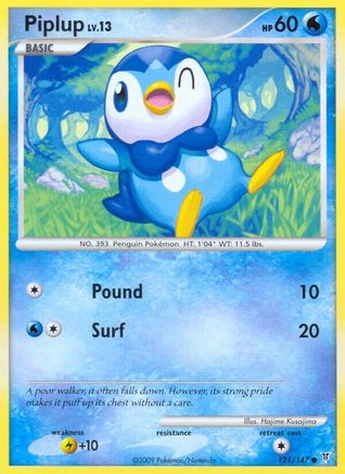 Piplup (121) - Supreme Victors