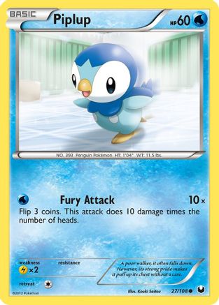 Piplup (27) - Dark Explorers
