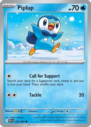 Piplup (27) - Phantasmal Flames