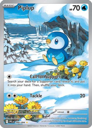 Piplup (98) Holofoil - Phantasmal Flames