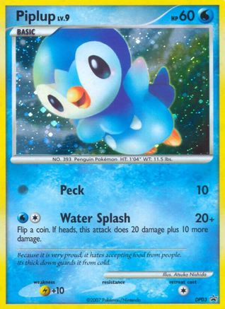 Piplup (DP03) Holofoil - Black Star Promos