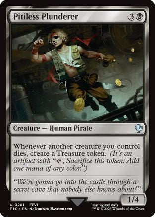 Pitiless Plunderer (281) Surge Foil - Commander: FINAL FANTASY