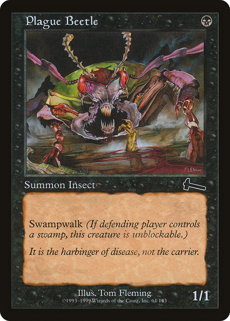 Plague Beetle (064) - Urza's Legacy