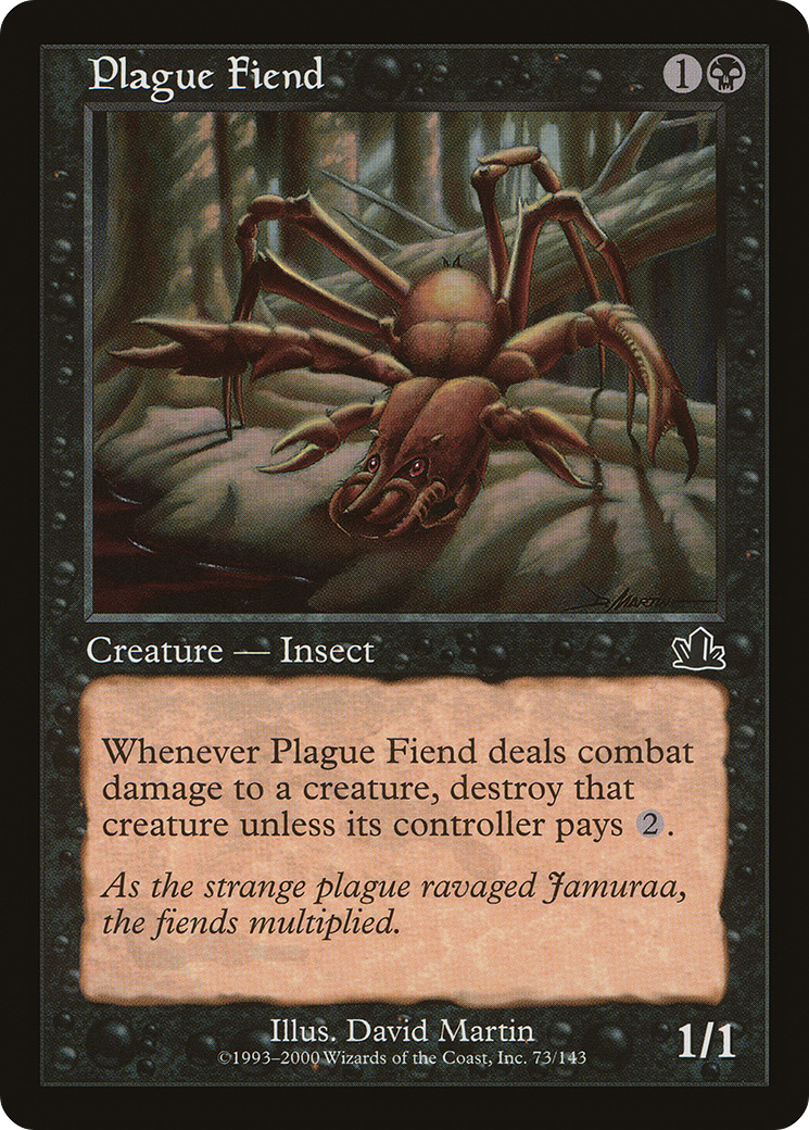 Plague Fiend (073) Foil - Prophecy