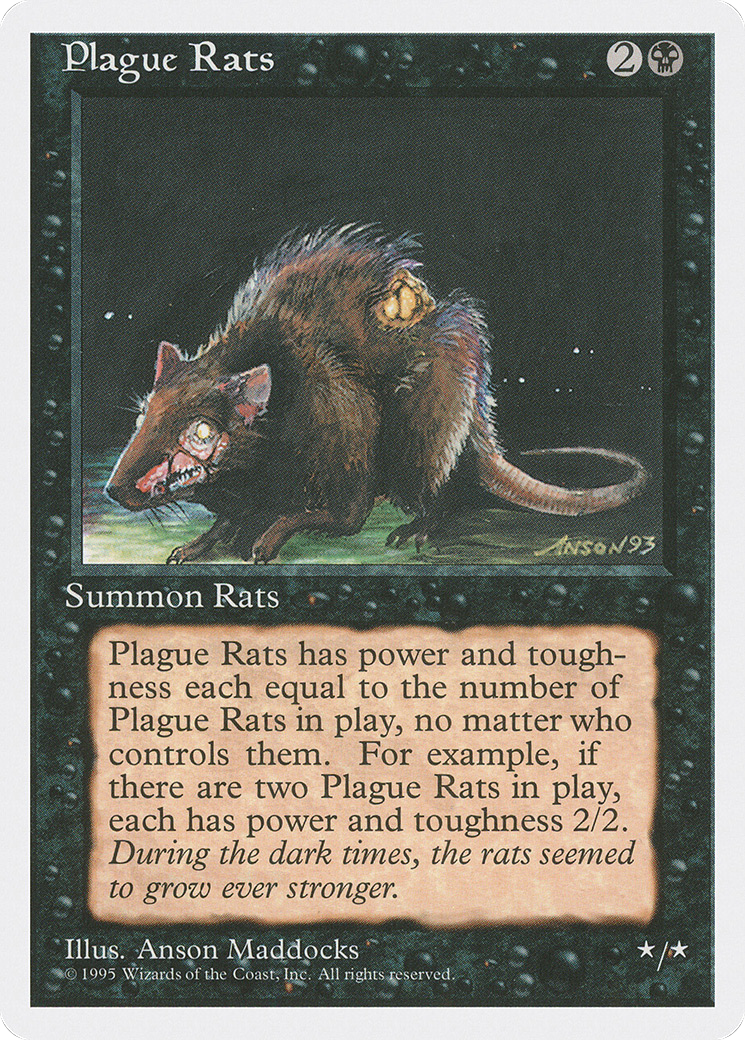 Plague Rats - Fourth Edition