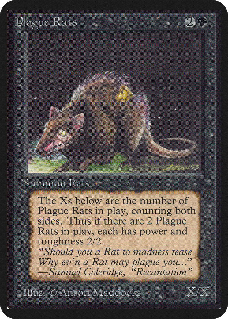 Plague Rats - Limited Edition Alpha
