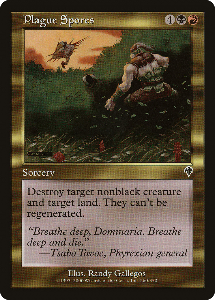 Plague Spores (260) Foil - Invasion
