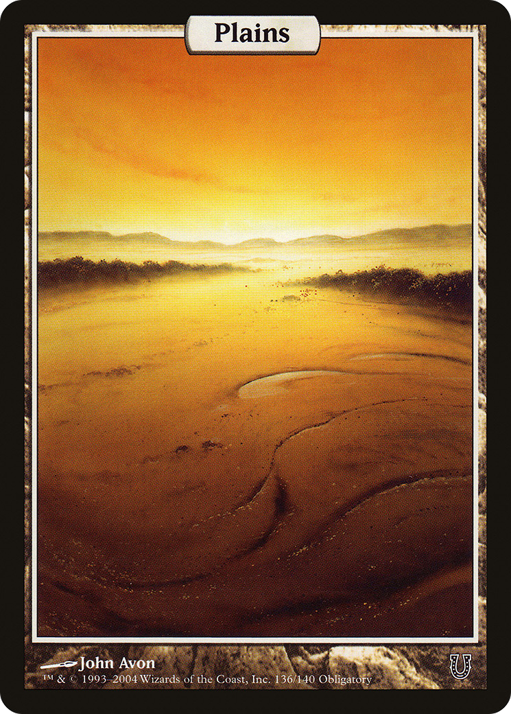 Plains (136) Foil - Unhinged