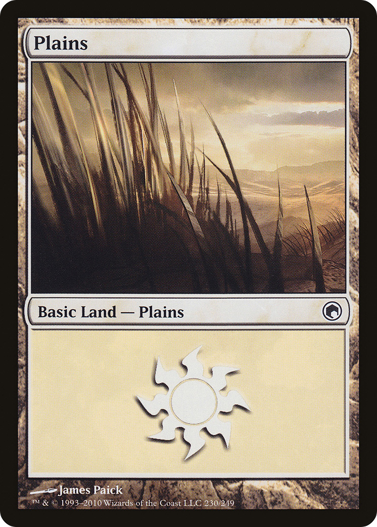 Plains (230) Foil - Scars of Mirrodin